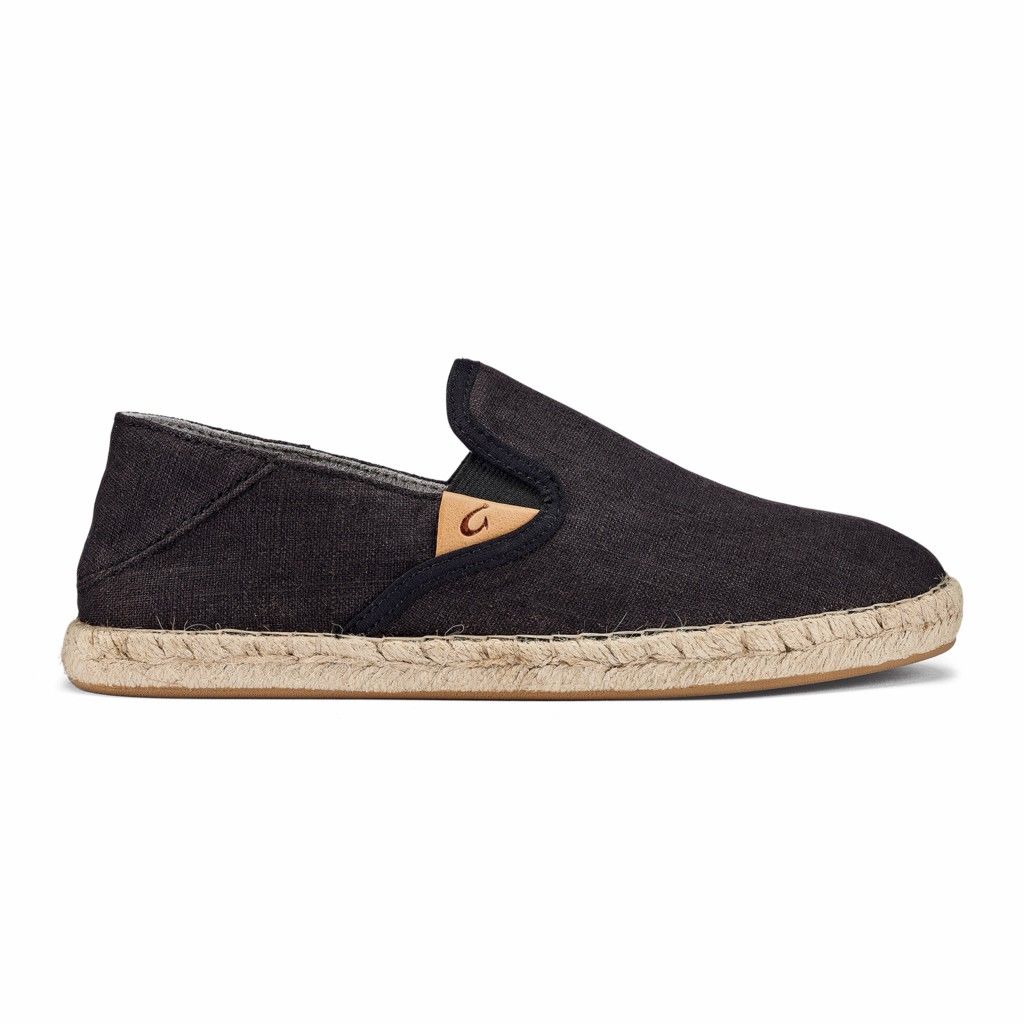 Olukai Women's Kaula Pa A Kapa Slip On Shoe - Lava Rock US801-425